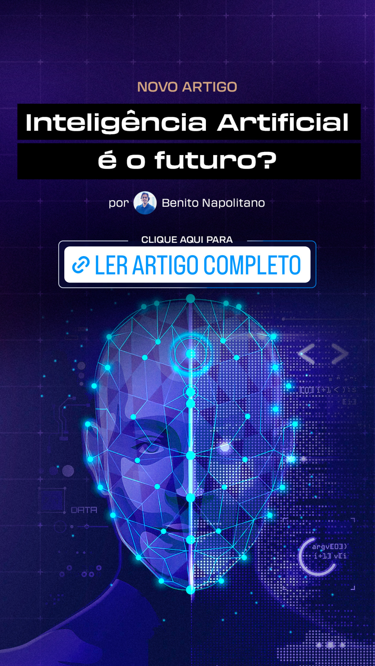 Stories Artigo - Inteligência Artificial