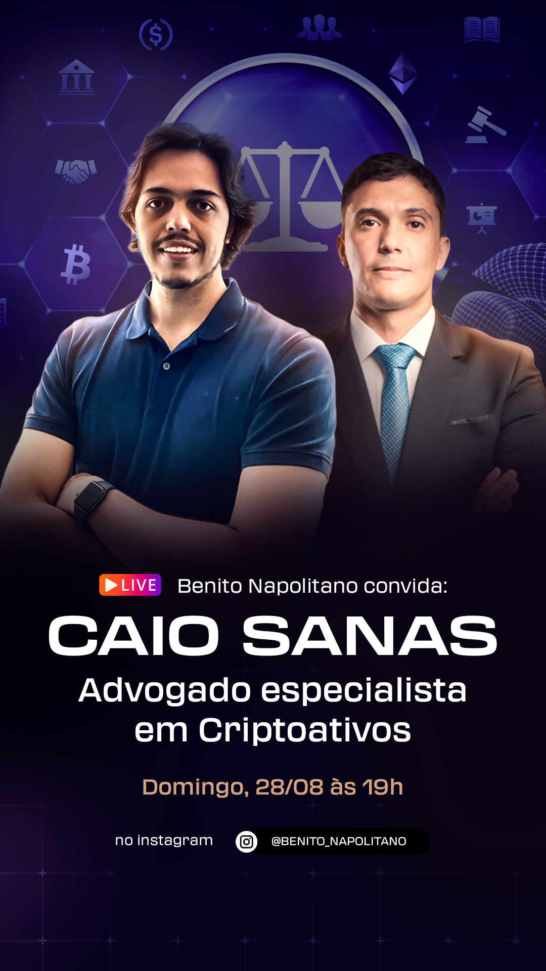 Stories Live Caio Sanas